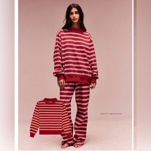 ISO Amour Parke Stripe Mockneck